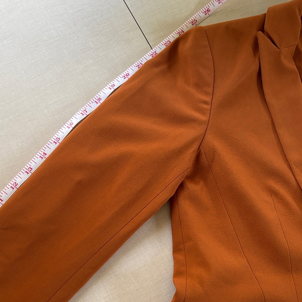 Rust Blazer Jacket - Picture 11 of 13